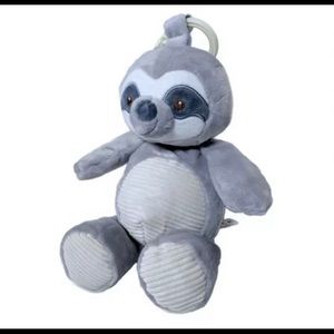 New Kelly Baby Soft Sloth Plush Rattle